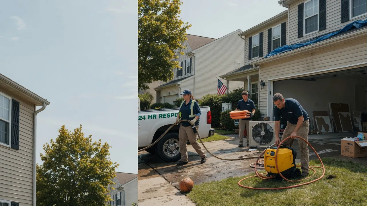 Emergency Water Damage Restoration in Ridgeville, IN near me